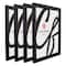 4 Pack: Craig Frames Economy Ebony Hardwood Picture Frame